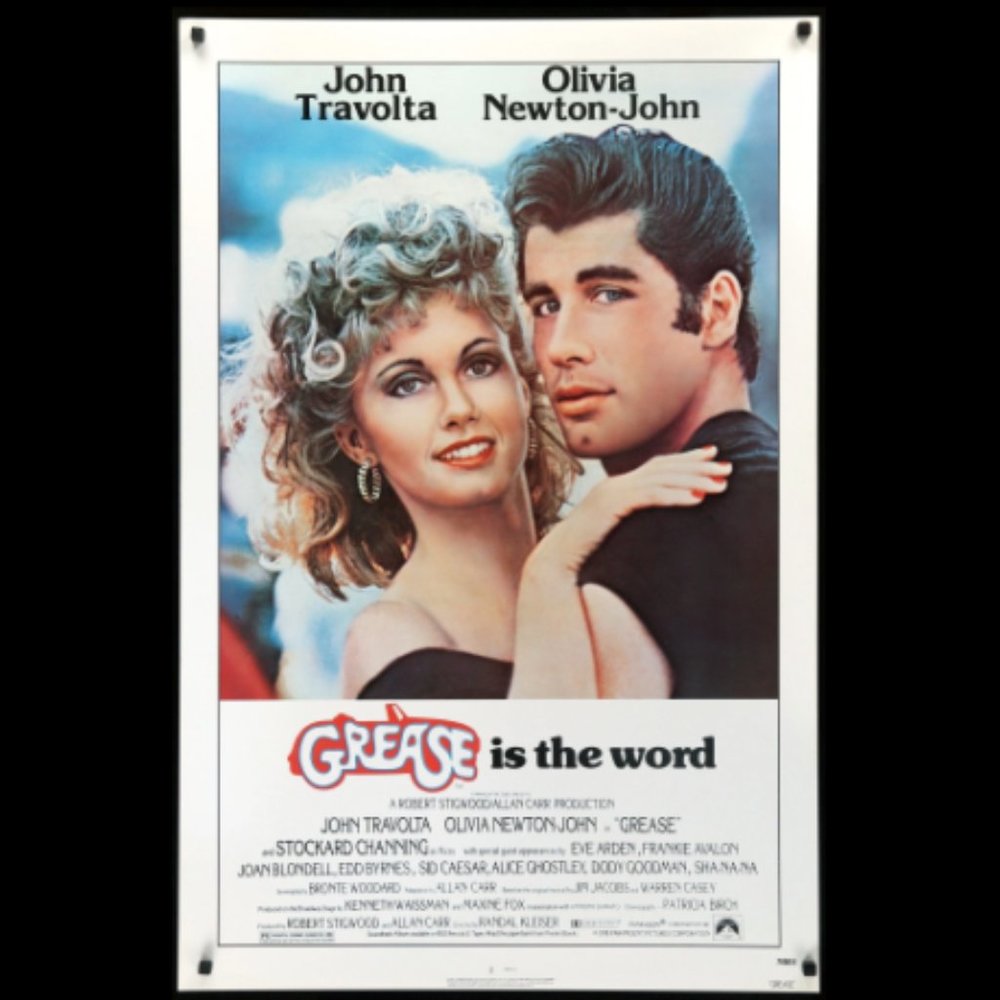 ORIGINAL 1978 Grease movie poster